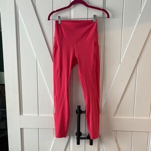 Lululemon Pink align Leggings with pockets